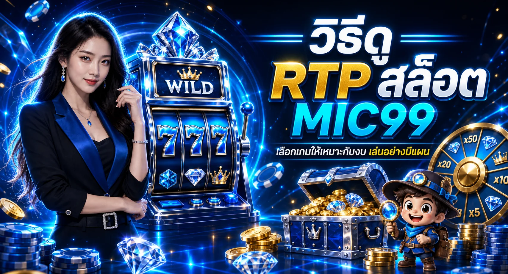 MIC99 วิธีดู RTP สล็อต เลือกเกมและตั้งงบอย่างมีแผน